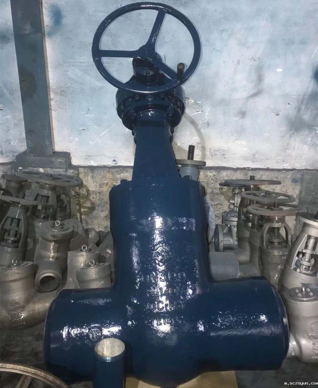 进口高温闸阀启闭工作原理(图1) 进口高温闸阀启闭工作原理(图1)