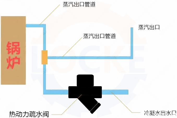 进口热动力疏水阀安装说明(图1) 进口热动力疏水阀安装说明(图1)