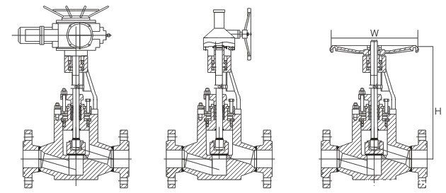 进口高压截止阀简介说明与结构特点(图1) 进口高压截止阀简介说明与结构特点(图1)