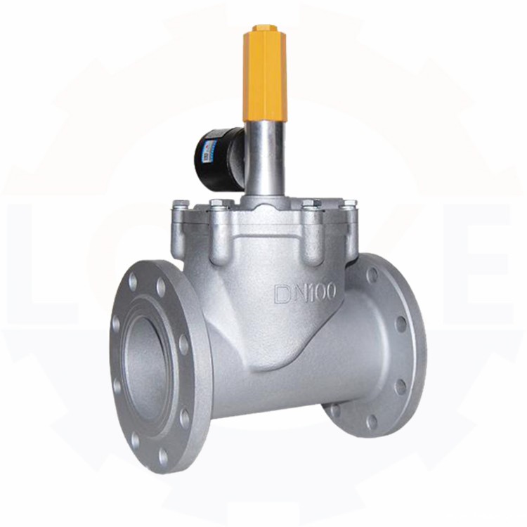 进口燃气紧急切断电磁阀(图1) 进口燃气紧急切断电磁阀(图1)