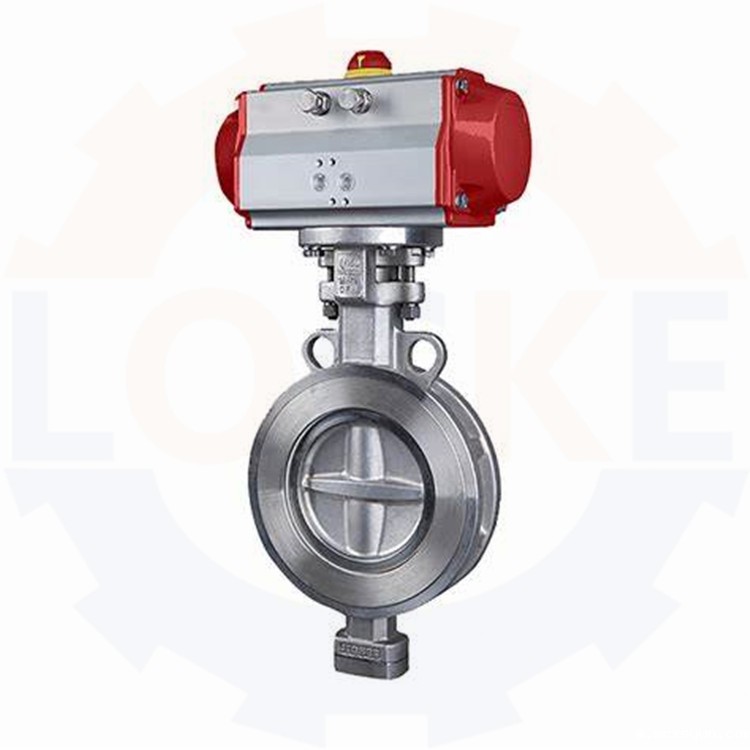进口气动高性能蝶阀(图1) 进口气动高性能蝶阀(图1)