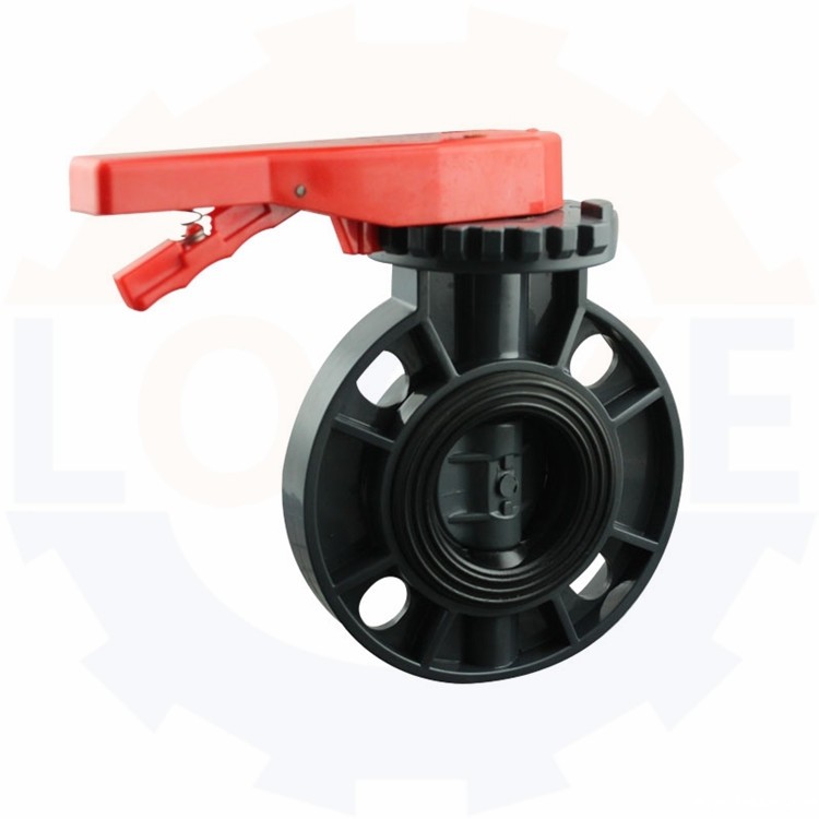 进口塑料蝶阀(图1) 进口塑料蝶阀(图1)