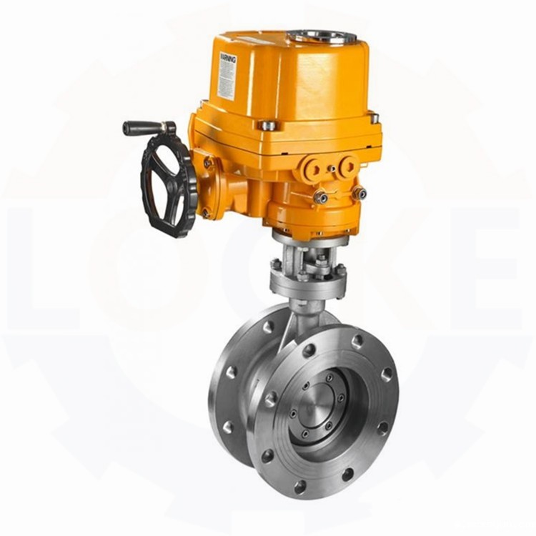 进口电动调节蝶阀(图1) 进口电动调节蝶阀(图1)