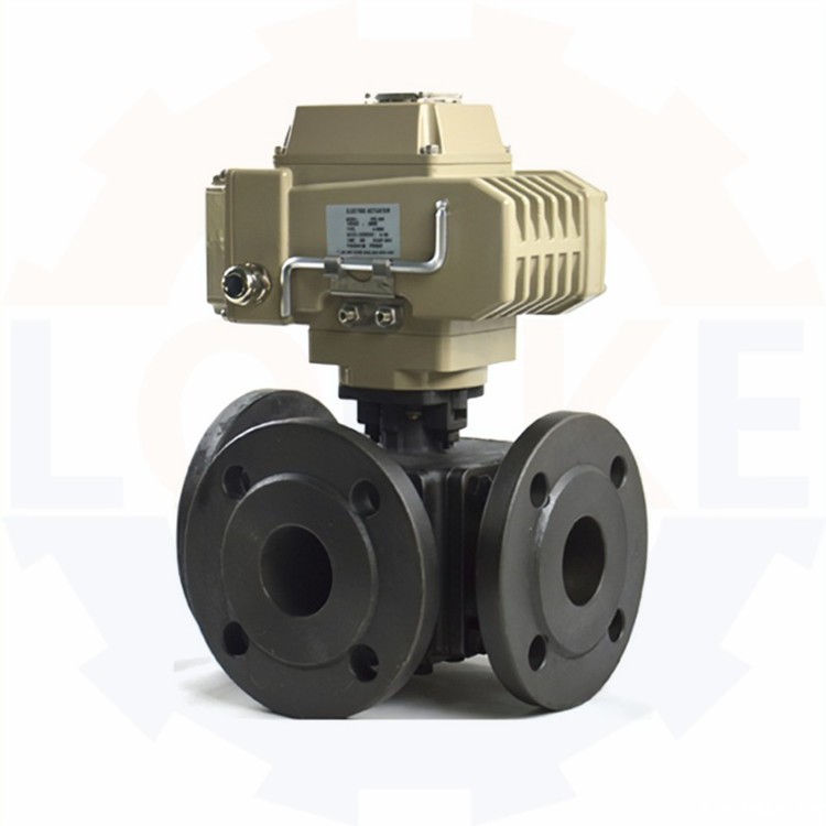 进口电动三通球阀(图1) 进口电动三通球阀(图1)