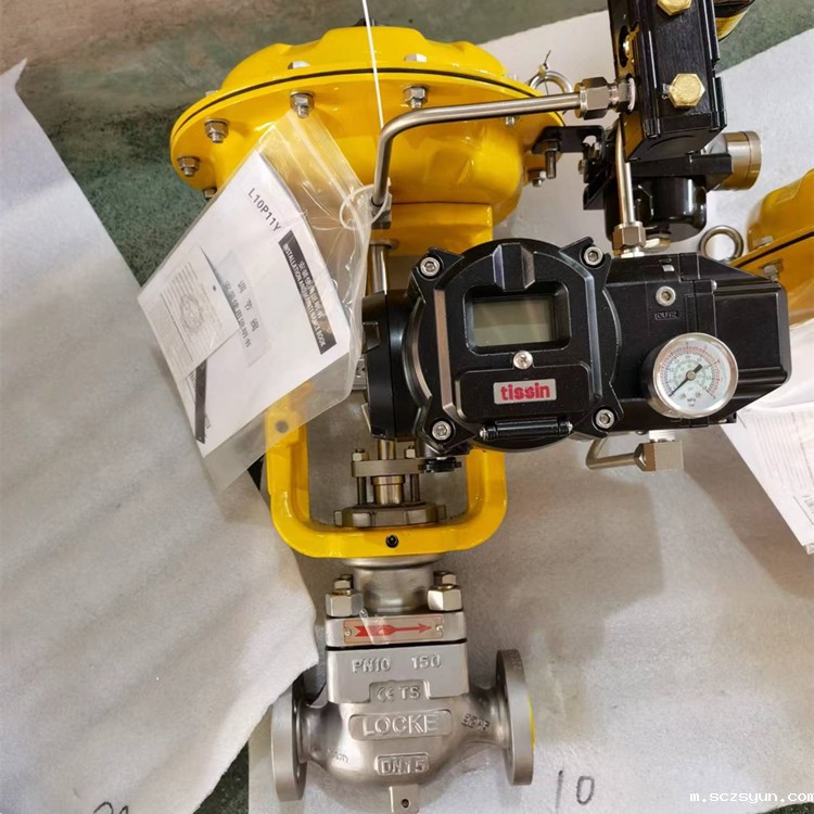 进口气动调节阀安装使用注意事项(图2) 进口气动调节阀安装使用注意事项(图2)